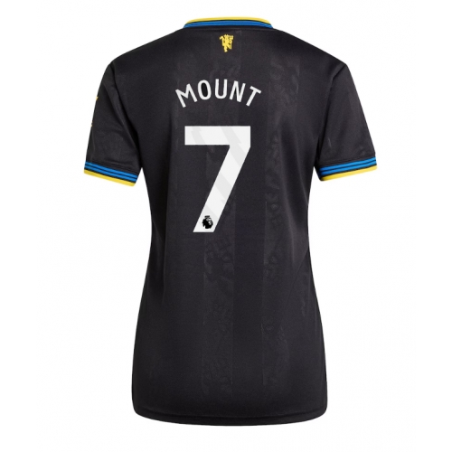 Billige Fotballdrakt Manchester United Mason Mount #7 Replika Tredjedrakt Dame 2025-26 Kortermet Billige Fotballdrakt Manchester United Mason Mount #7 Replika Tredjedrakt Dame 2025-26 Kortermet